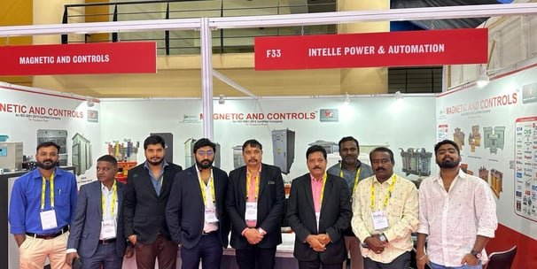 Magnetic and Controls team at exhibition booth F33